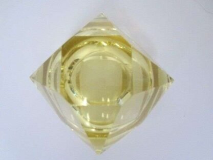 Flavio poli gold & amber sommerso diamond faceted murano glass bowl - Image 10