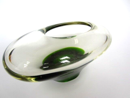 Attractive vintage mid-century modern cased art glass bowl or bud vase