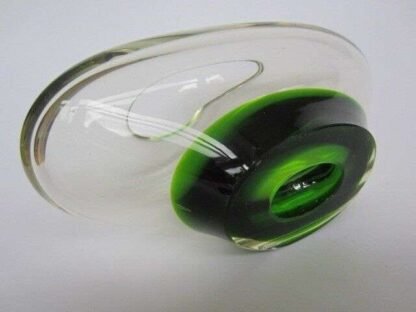 Attractive vintage mid-century modern cased art glass bowl or bud vase - Image 2