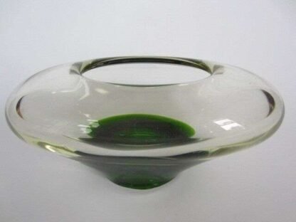 Attractive vintage mid-century modern cased art glass bowl or bud vase - Image 4