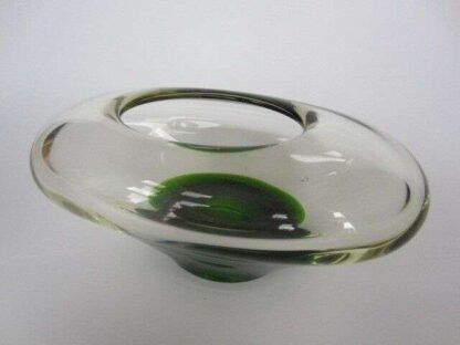 Attractive vintage mid-century modern cased art glass bowl or bud vase - Image 7