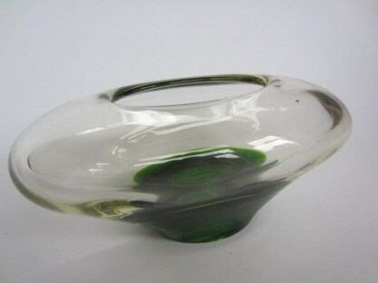 Attractive vintage mid-century modern cased art glass bowl or bud vase - Image 8