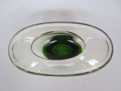 Attractive vintage mid-century modern cased art glass bowl or bud vase - Image 9