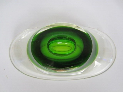 Attractive vintage mid-century modern cased art glass bowl or bud vase - Image 12