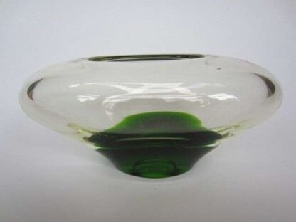 Attractive vintage mid-century modern cased art glass bowl or bud vase - Image 11