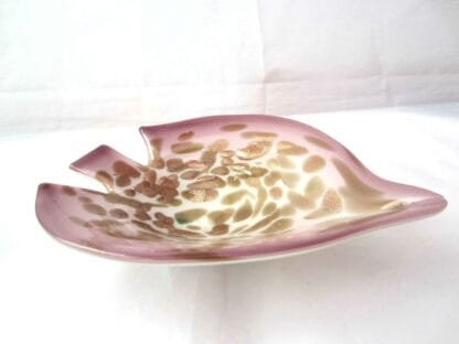 FANTASTIC ADVENTURINE MURANO ART GLASS BOWL AVeM 1950's - Image 5