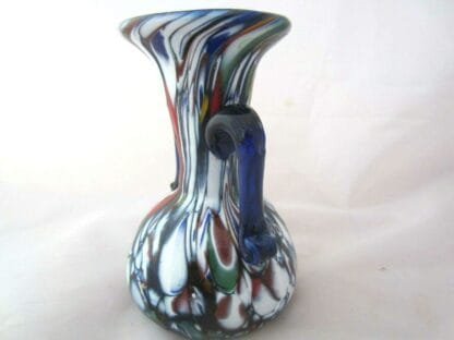 Fratelli Toso mini neo classical Millefiori urn bud vase Murano art glass RARE - Image 5