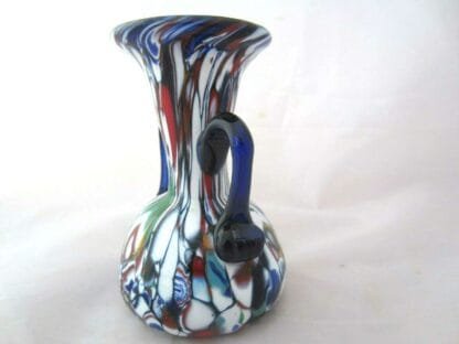 Fratelli Toso mini neo classical Millefiori urn bud vase Murano art glass RARE - Image 7