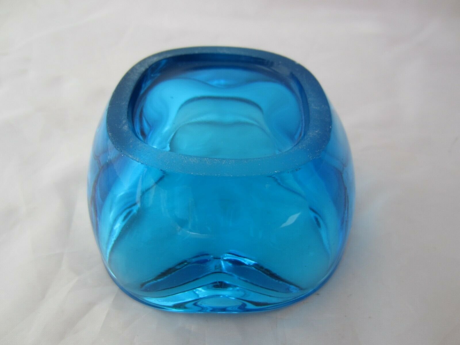 Sklo union czech electric blue Glass Bowl PATTERN 1145 JURNIK - Wilburs ...